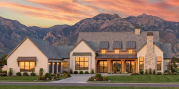 4038 sq ft Modern Transitional House Plan with 4 Bedrooms and 4.5 Bathrooms