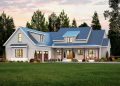 2469 sq ft Modern Farmhouse Plan with 3-4 Bedrooms and 2.5 Bathrooms